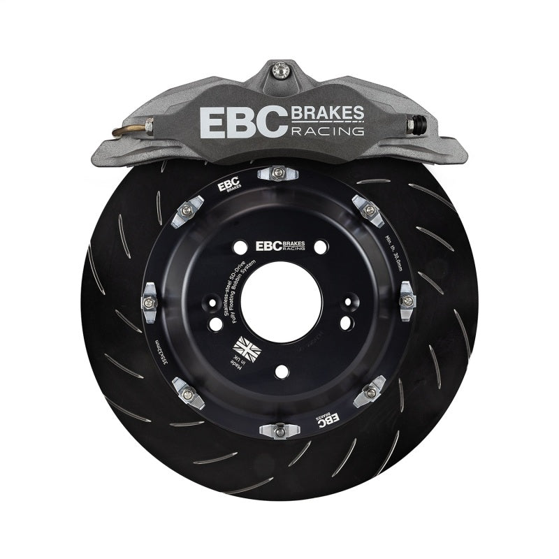 EBC Racing 2006 BMW 1-Series Supercup Anodized Apollo-4 Calipers 330mm Rotors Front Big Brake Kit