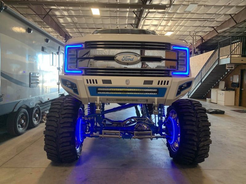 ORACLE Lighting Oracle 17-19 Ford F-250/F-350 Superduty Headlight DRL Upgrade Kit - ColorSHIFT