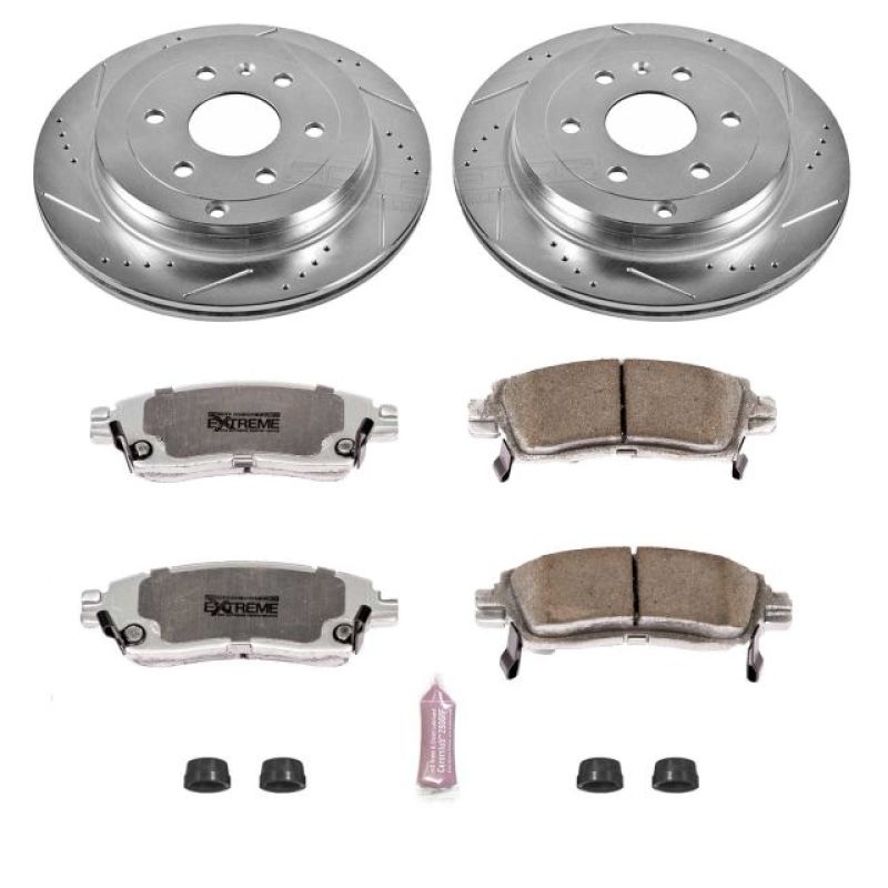 PowerStop Power Stop 08-17 Buick Enclave Rear Z26 Street Warrior Brake Kit