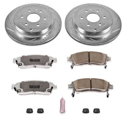 PowerStop Power Stop 08-17 Buick Enclave Rear Z26 Street Warrior Brake Kit