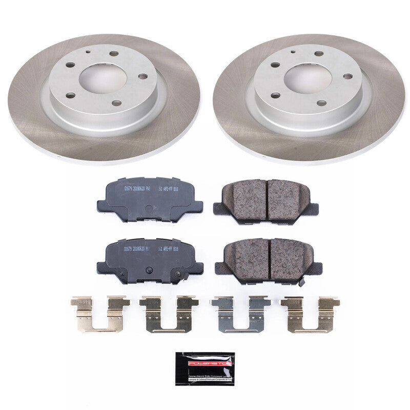 PowerStop Power Stop 14-15 Mazda 6 Rear Semi-Coated Rotor Kit