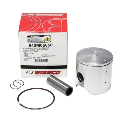 Wiseco Kawasaki KX125 86 2224CS Piston Kit