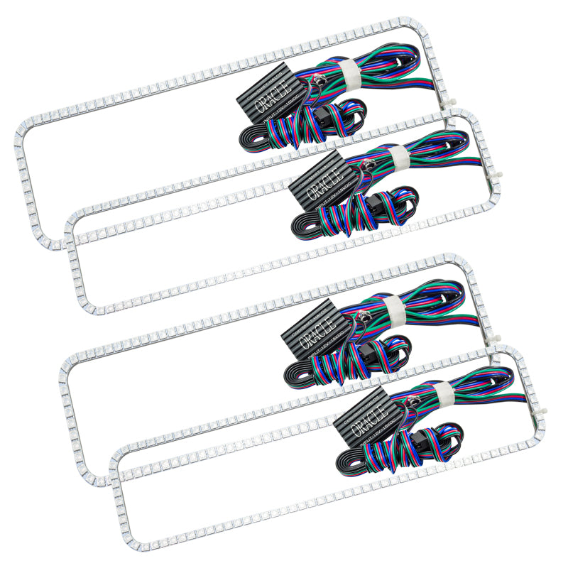 ORACLE Lighting Oracle Ford F250 05-07 Halo Kit - ColorSHIFT w/o Controller