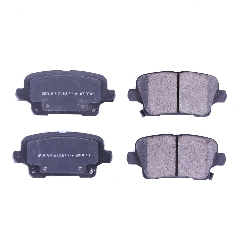 PowerStop Power Stop 2019 Buick Regal Sportback Rear Z16 Evolution Ceramic Brake Pads