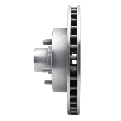 R1 Concepts R1 93-95 Chevrolet G10 Front Left Drilled & Slotted Silver Brake Rotor