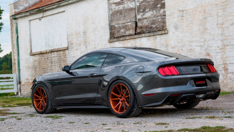 CORSA Performance Corsa 2015-2017 Ford Mustang GT 5.0 3in Axle Back Exhaust Black Dual Tips (Touring)