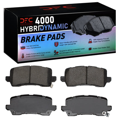 DFC 14-26 Honda Odyssey Rear 4000 Hybridynamic Brake Pads