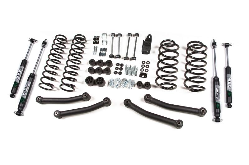 Zone Offroad 03-06 Jeep TJ 4in Suspension System