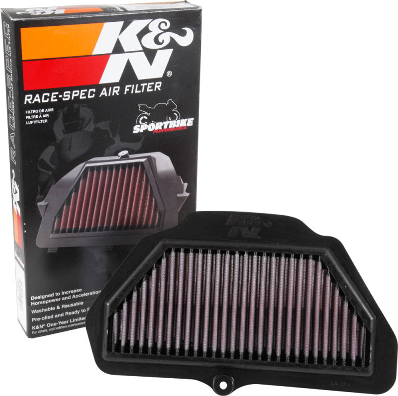 K&N Engineering K&N 2016 Kawasaki ZX1000 Ninja ZX-10R Race Specific Replacement Air Filter