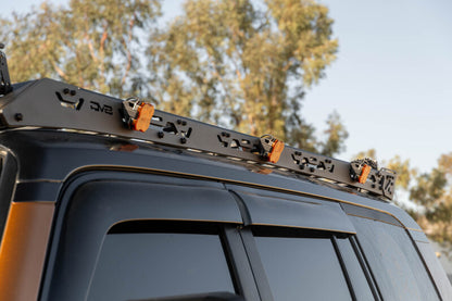 DV8 Offroad DV8 24-25 Toyota Land Cruiser / GX550 Roof Rack Light Mount (for RRTL4-01)