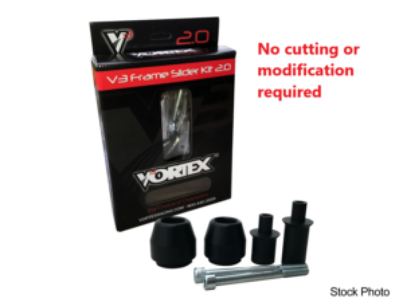 Vortex Racing 13-15 Honda CBR 500 R V3 2.0 Frame Slider Kit- No Cut