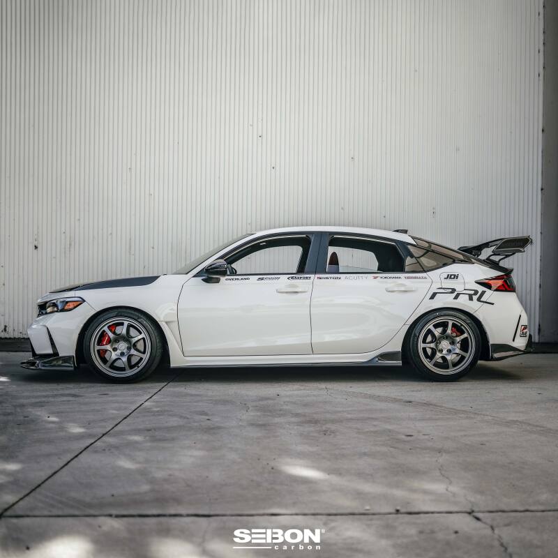 Seibon 2023+ Honda Civic Type R MB-Style Carbon Fiber Side Skirts