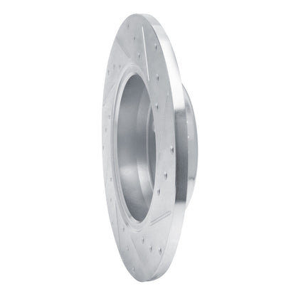 R1 Concepts R1 15-21 Mercedes-Benz C200 (Mexico) Rear Left Drilled & Slotted Silver Brake Rotor