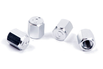 Dinan Valve Stem Caps - Silver (Set of 4)