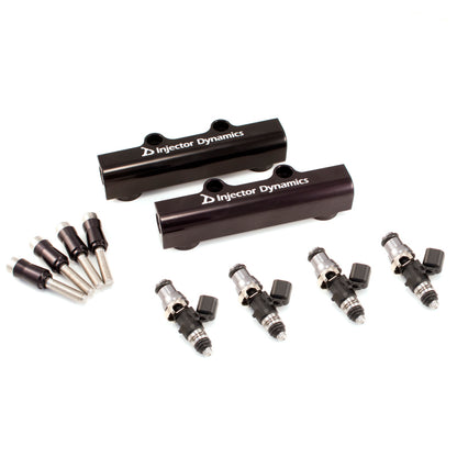 Injector Dynamics 1050cc Inj 04-06 Subaru STI Turbo Top-Feed Conversion Kit Two 2x8 Lower O-Rings -4