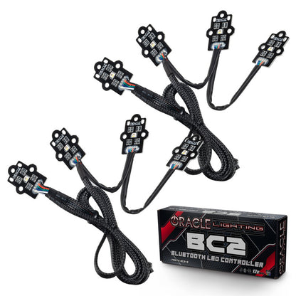 ORACLE Lighting Oracle 20-21 Chevy Silv HD 2500/3500 RGB+W Headlight DRL Kit - w/ BC1 Controller