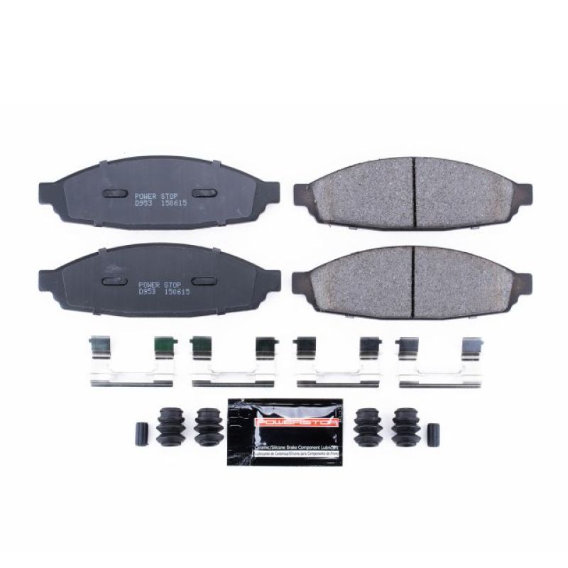 PowerStop Power Stop 03-05 Lincoln Aviator Front Z23 Evolution Sport Brake Pads w/Hardware