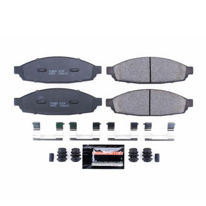 PowerStop Power Stop 03-05 Lincoln Aviator Front Z23 Evolution Sport Brake Pads w/Hardware