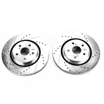 PowerStop Power Stop 16-19 Lexus RX350 Front Evolution Drilled & Slotted Rotors - Pair