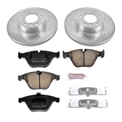 PowerStop Power Stop 11-12 BMW 328i xDrive Front Z23 Evolution Sport Brake Kit