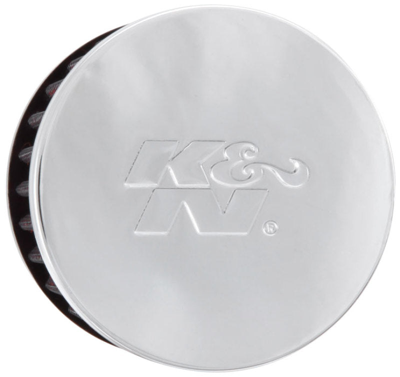 K&N Engineering K&N 1.375 inch ID 3 inch OD 2.5 inch H Clamp On Crankcase Vent Filter