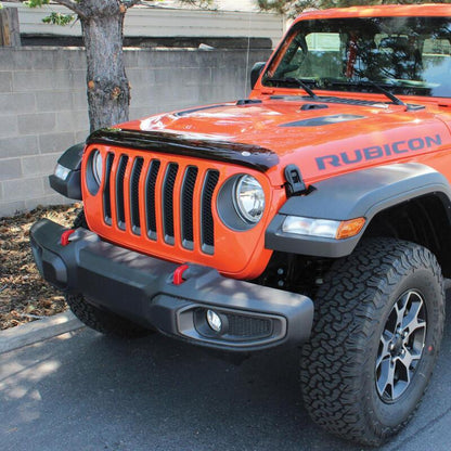 Westin 2018 Jeep Wrangler JL Platinum Bug Shield - Smoke