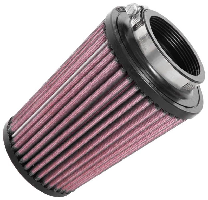 K&N Engineering K&N Universal Rubber Filter 2-1/2in Flg / 4-1/2in OD B / 3-1/2in OD T / 6in H - Black Top