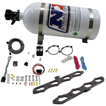 Nitrous Express 2018+ Ford 5.0L Coyote Dry Direct Port Plate System w/10lb Bottle