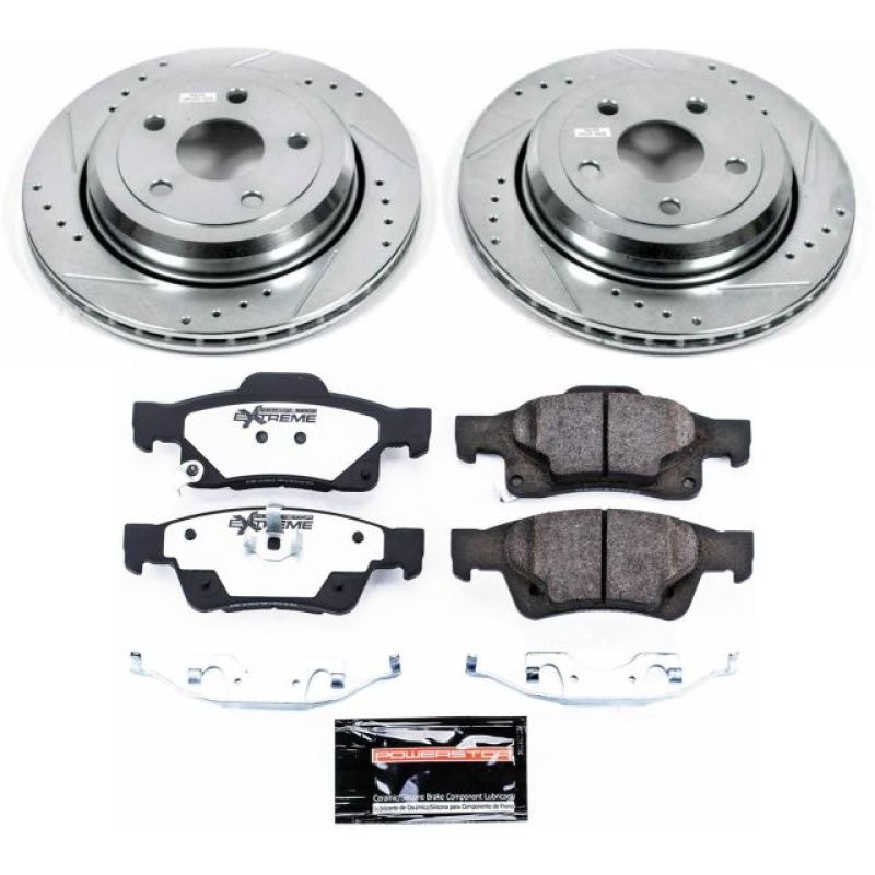PowerStop Power Stop 11-19 Dodge Durango Rear Z36 Truck & Tow Brake Kit