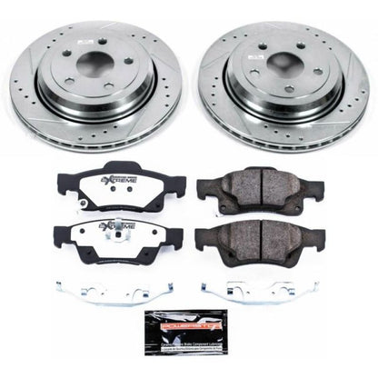 PowerStop Power Stop 11-19 Dodge Durango Rear Z36 Truck & Tow Brake Kit