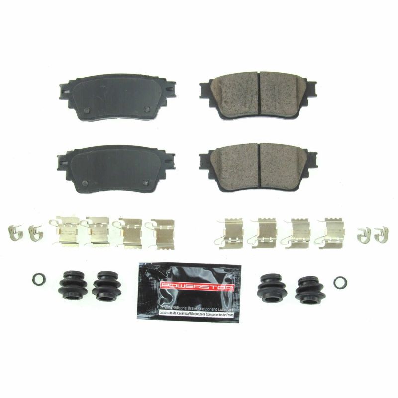 PowerStop Power Stop 2019 Mitsubishi Eclipse Cross Rear Z23 Evolution Sport Brake Pads w/Hardware