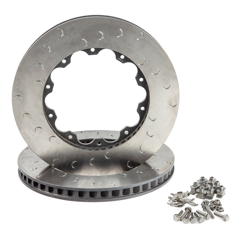 Alcon Nissan R35 GT-R Gen 2 390X32.8mm Rotor Ring Kit - Front Right