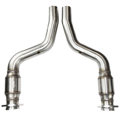 Kooks Headers Kooks 06-10 Dodge Charger SRT8 3in In x 3in Out GREEN Cat SS Conn. Pipes