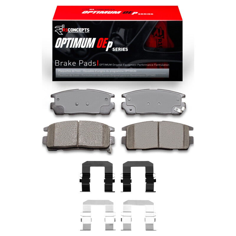 R1 Concepts R1 2007-2017 Chevrolet Captiva Sport Rear R1 Optimum OE Pads & Hardware Kit