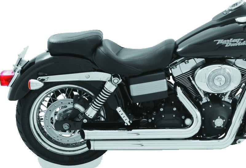Mustang Motorcycle Mustang 06-17 Harley Dyna Standard Touring 1PC Seat - Black