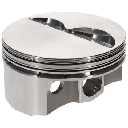 JE Pistons Chevrolet Small Block Stock Car 4.060in Bore 1.250 CD Flat Top -3.8cc - Set of 8
