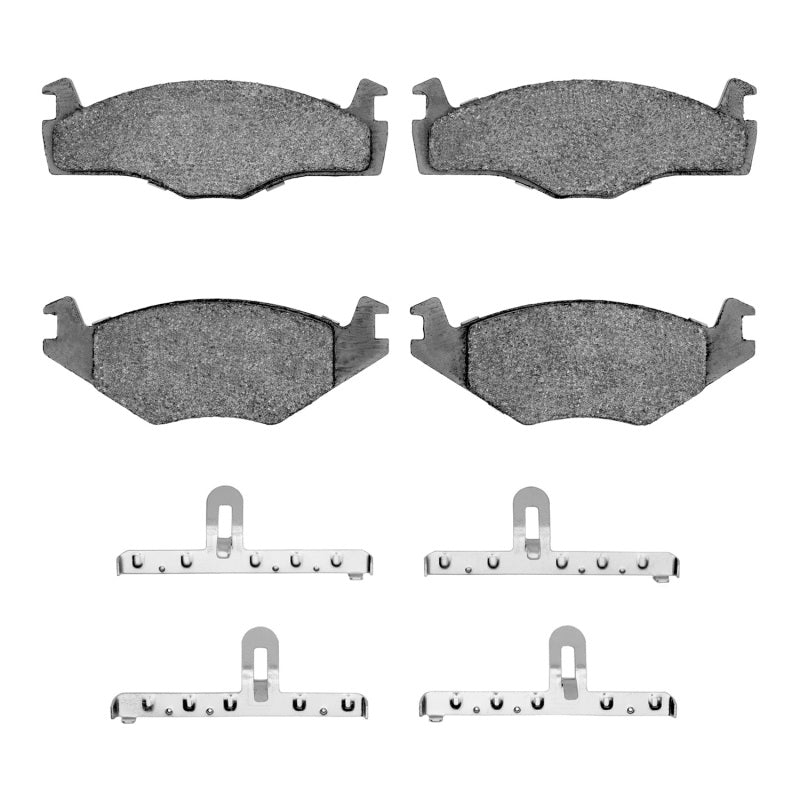 R1 Concepts R1 84-93 Volkswagen Scirocco Front Euro Ceramic Brake Pads and Hardware Kit