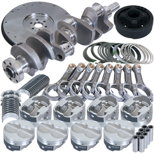 Eagle Ford 302 3.400in Crank 5.400in I-Beam Rods 4.040in Pistons 164 Tooth FW Balanced Assembly