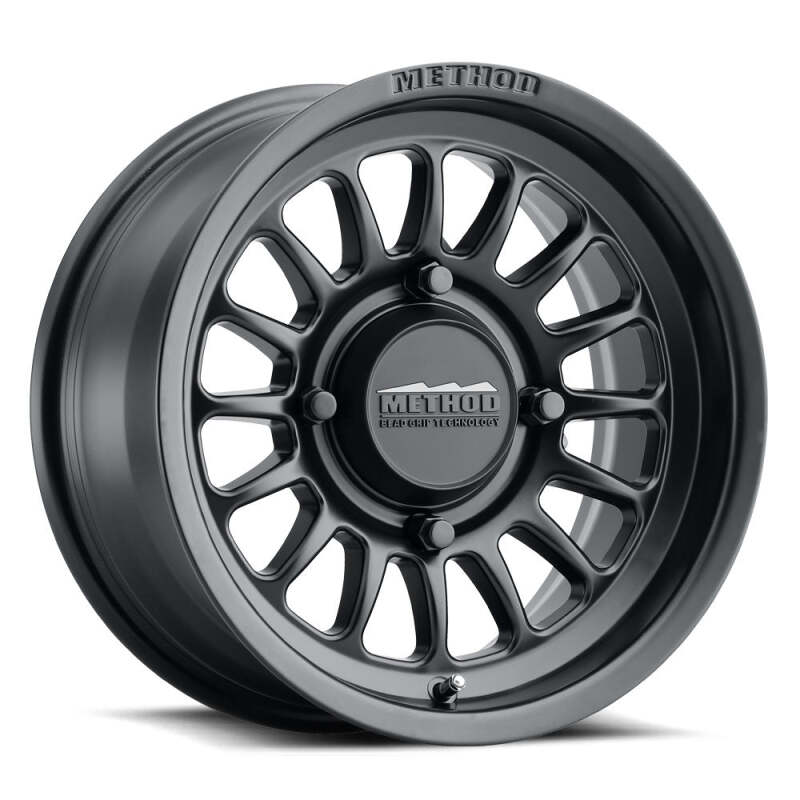 Method Wheels Method MR411 Bead Grip 15x7.0 +38mm Offset 6x139.7 BP 78.30mm CB Matte Black Wheel