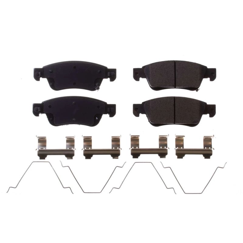 PowerStop Power Stop 07-08 Infiniti G35 Front Z17 Evolution Ceramic Brake Pads w/Hardware