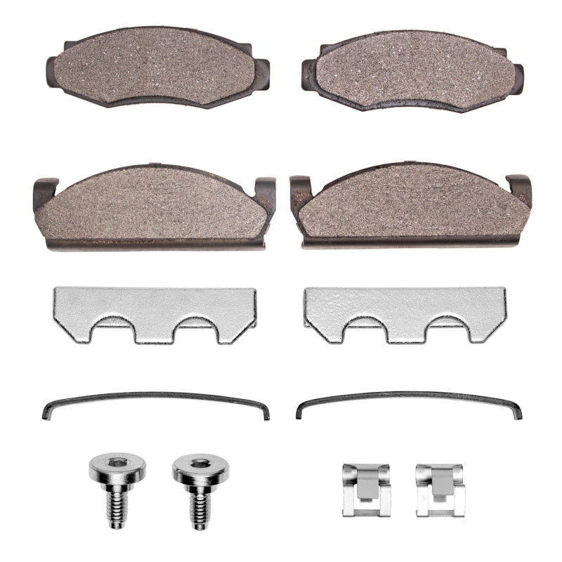 R1 Concepts R1 1974-1983 American Motors Eagle Front R1 Semi Met Pads & Hardware Kit