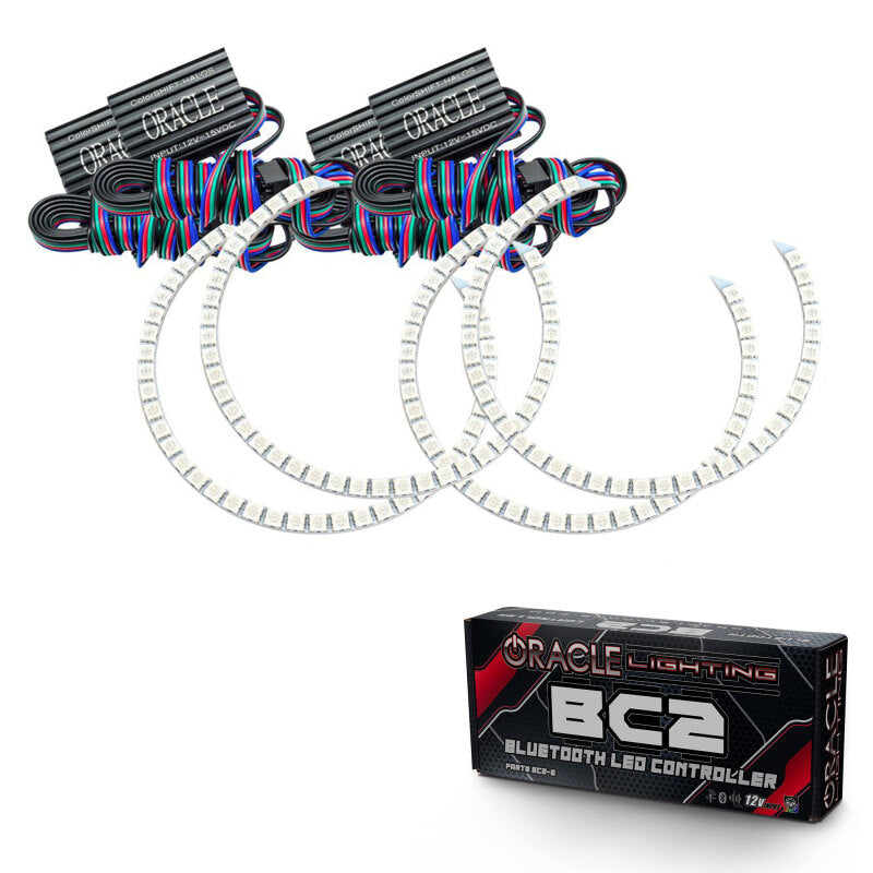 ORACLE Lighting Oracle Acura RSX 02-04 Halo Kit - ColorSHIFT w/ BC1 Controller