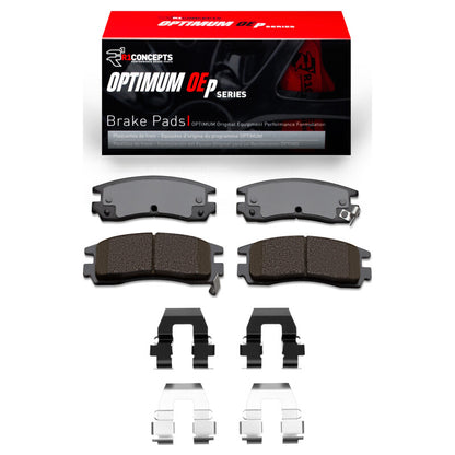 R1 Concepts R1 97-10 Buick Century Rear Optimum OE Pads & Hardware Kit