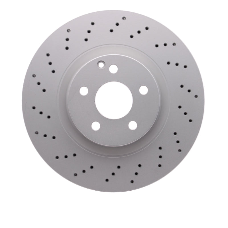 DFC 07-13 Mercedes-Benz CL550 Front Drilled Hi-Carbon Alloy Geomet Coated Rotor