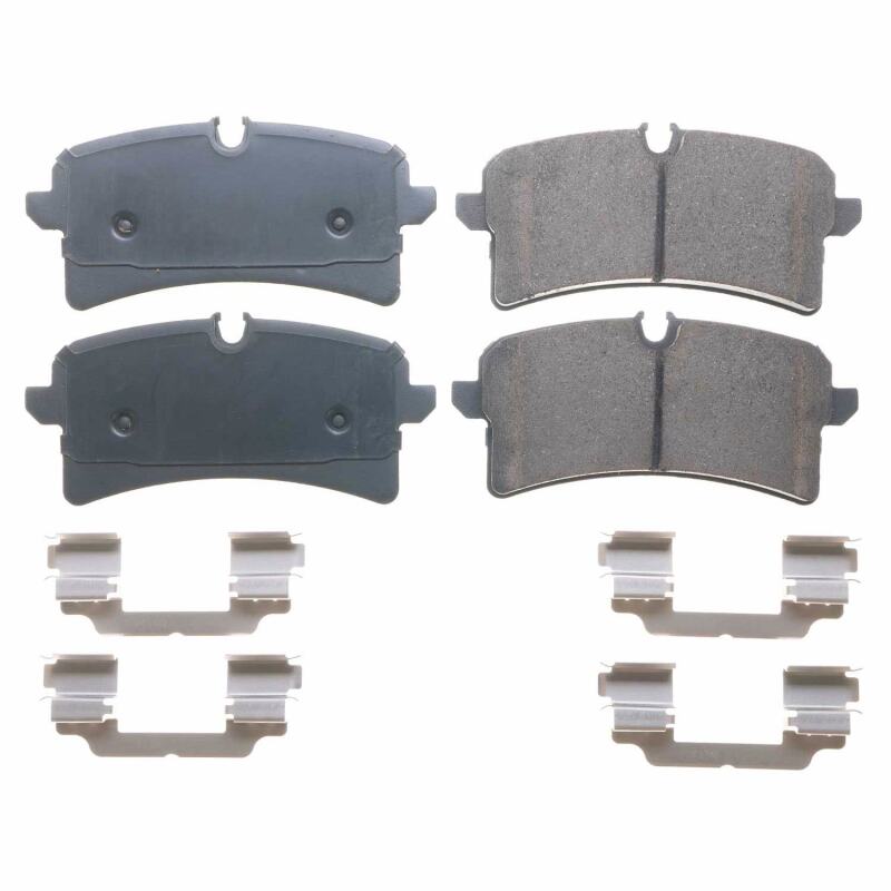 PowerStop Power Stop 16-18 Audi A7 Quattro Rear Z17 Evolution Ceramic Brake Pads w/Hardware