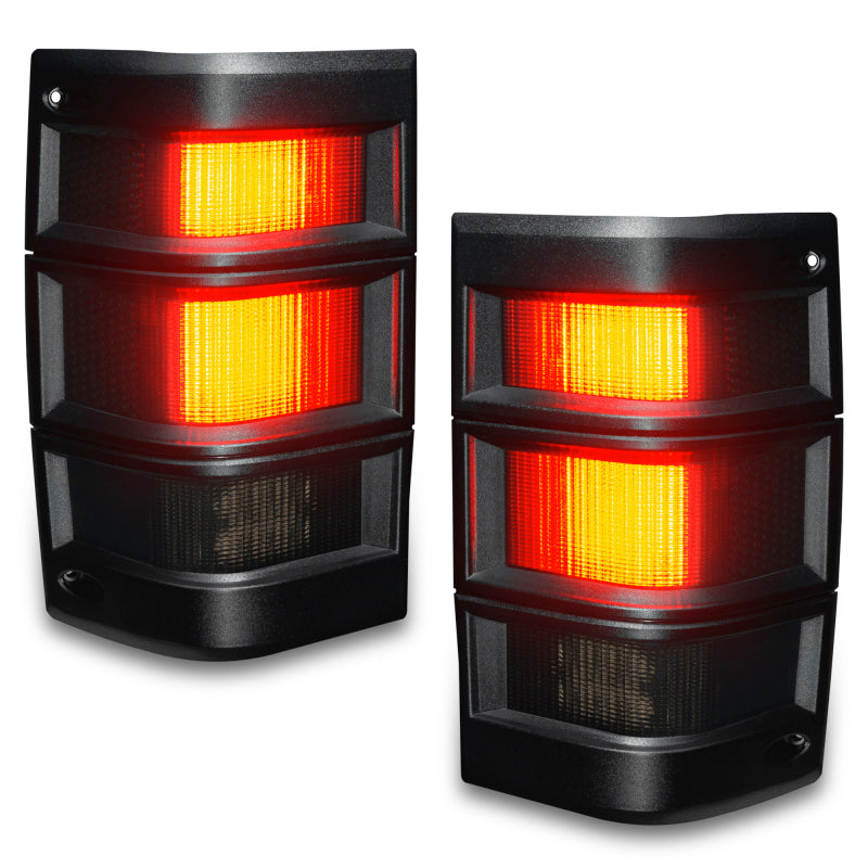ORACLE Lighting Jeep Comanche MJ LED Tail Lights - Tinted Lens