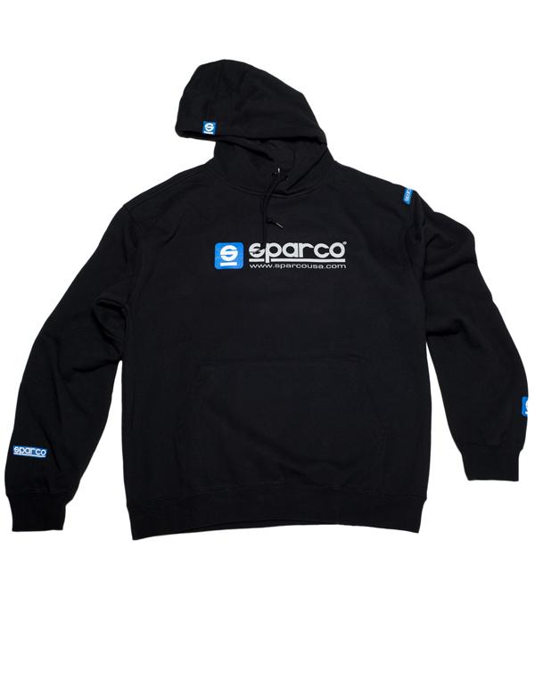Sparco Sweatshirt Hooded WWW Red XSm