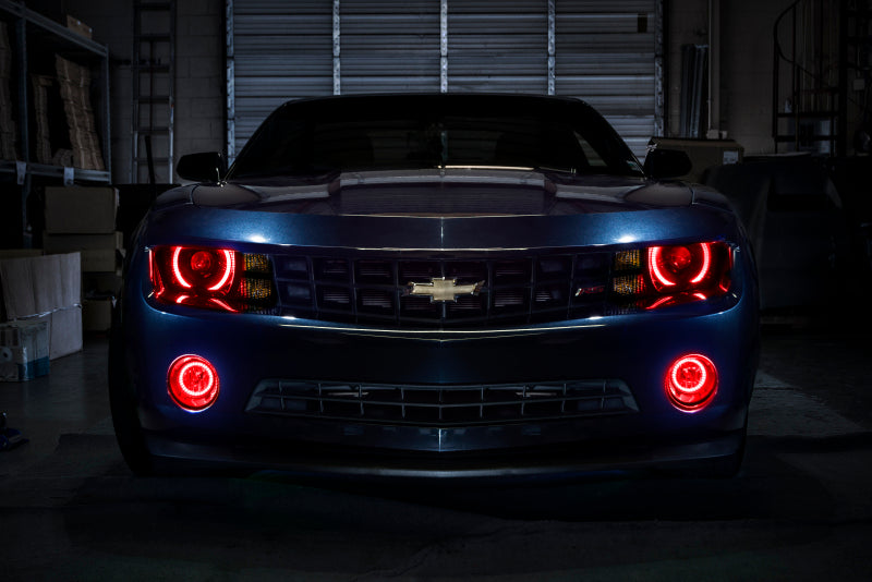 ORACLE Lighting Oracle 10-13 Chevrolet Camaro LED Fog Light Halo Kit - Red