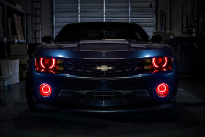 ORACLE Lighting Oracle 10-13 Chevrolet Camaro LED Fog Light Halo Kit - Red
