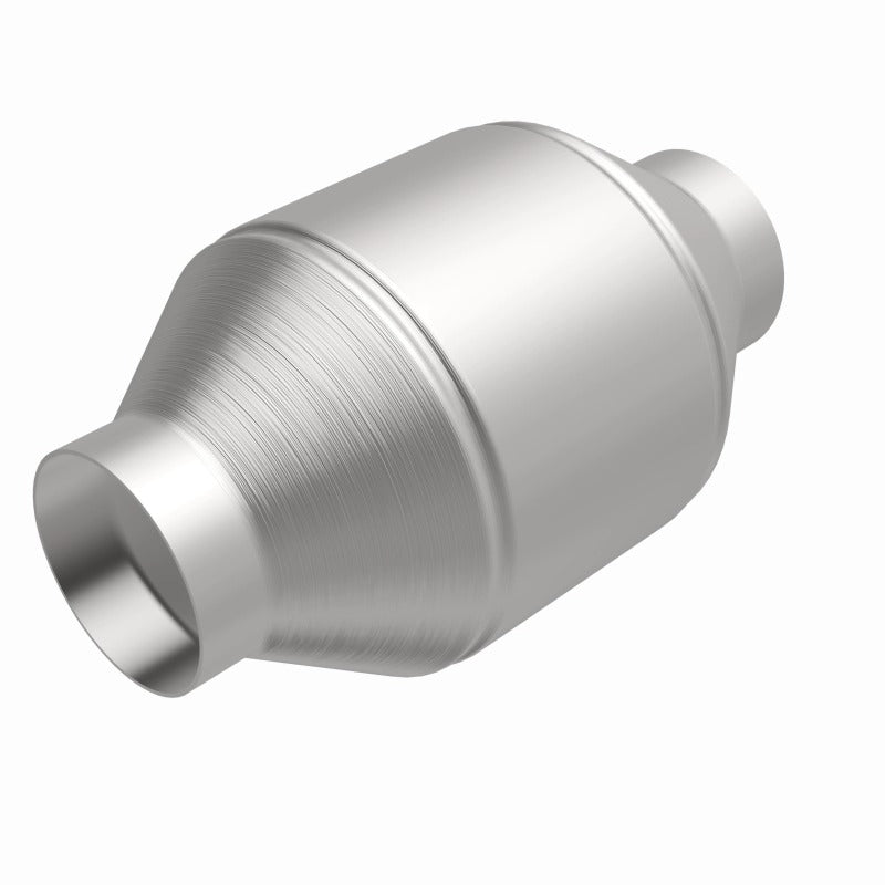 MagnaFlow Univ Cat Conv 2.5in Inlet/Outlet Center/Center Round 3in Body L x 5in W x 8.75in Overall L